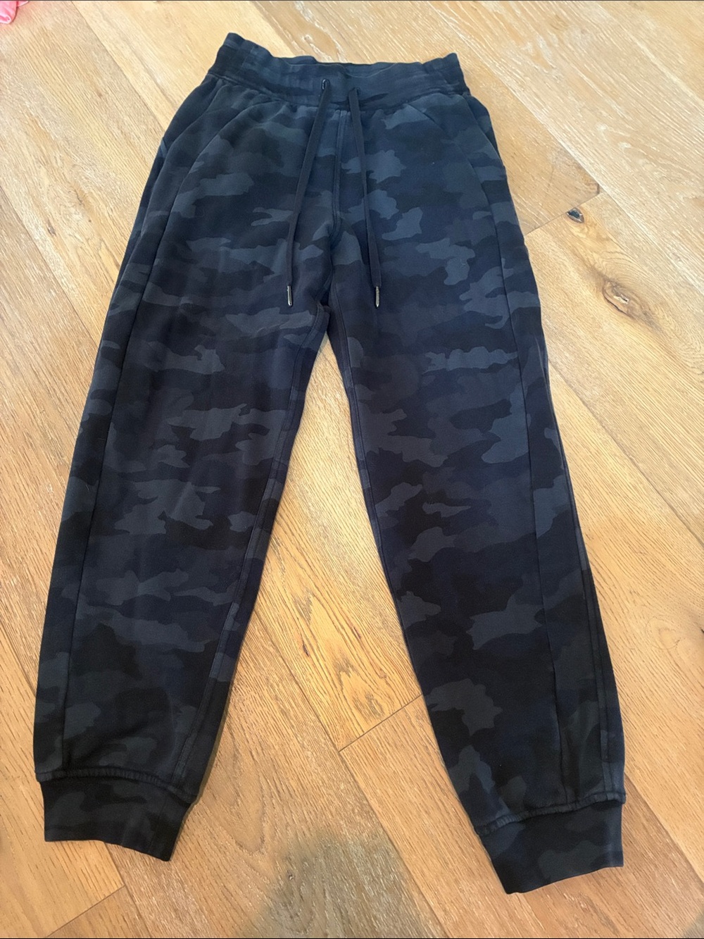 lululemon athletica Black Camo Track Joggers